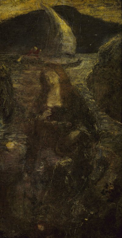 Passing Song、1902年以前。 作： Albert Pinkham Ryder