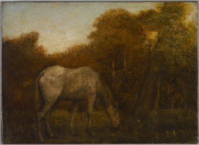 1870年代半ばの放牧馬 作： Albert Pinkham Ryder