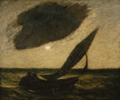 アンダー・ア・クラウド、カリフォルニア州。 1900年。 作： Albert Pinkham Ryder