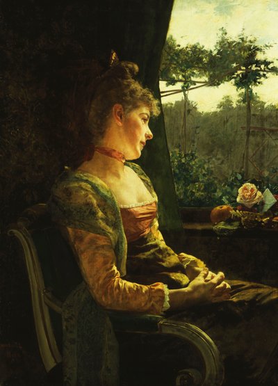 白昼夢、1891 作： Albert Raudnitz