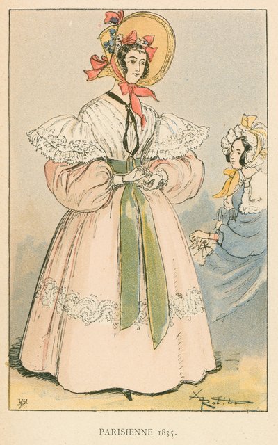 パリジャン1835 作： Albert Robida
