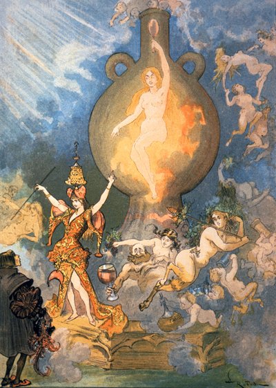 The Fifth Book、c1900（イラスト） 作： Albert Robida