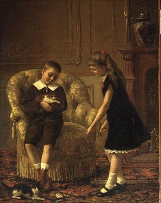 新しい子猫たち 作： Albert Rosenboom