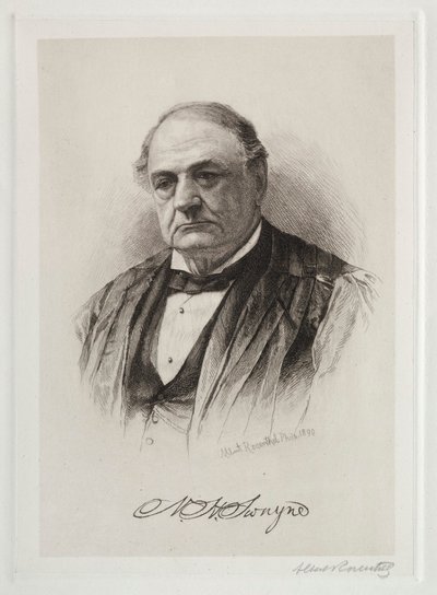 WHスウェイン、1890年。 作： Albert Rosenthal