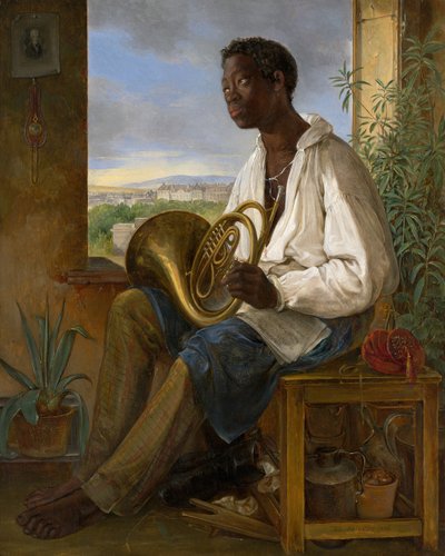 エマニュエル・リオの肖像、1836年。 作： Albert Schindler