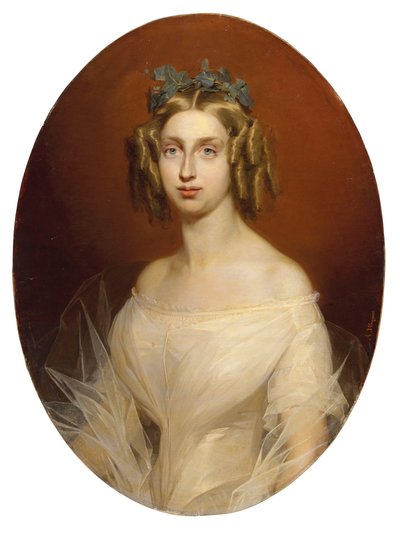 オーストリアのマリア・テレジア 1801-1855、サルデーニャの女王、19 世紀前半.. 作： Albert Wagner