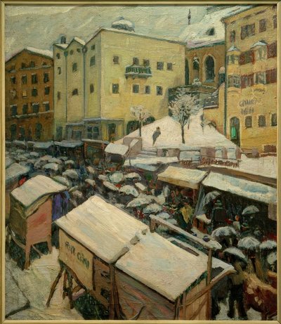 クフシュタインのフェア 作： Albert Weisgerber