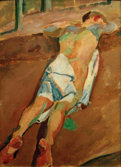 嘘つき男性行為 作： Albert Weisgerber