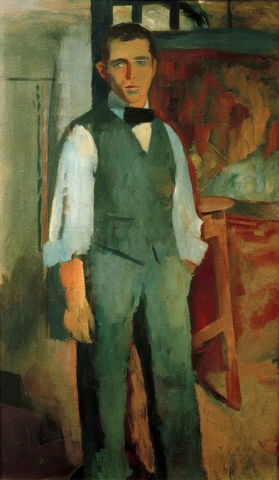 自画像 作： Albert Weisgerber