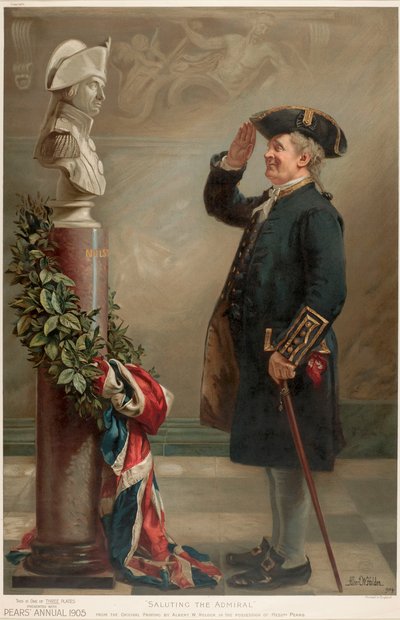 提督に敬礼 作： Albert William (after) Holden