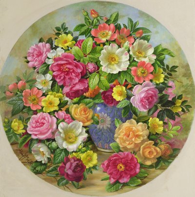 ワイルドローズへのオマージュ 作： Albert Williams