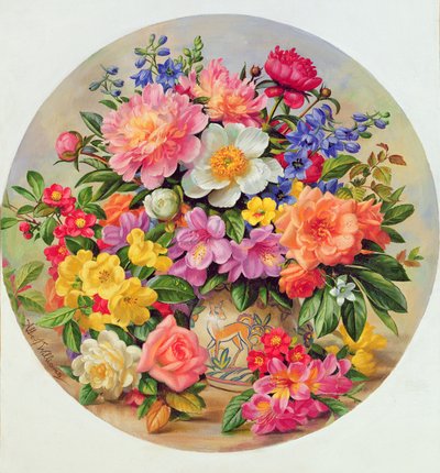 7月のA405C庭の花 作： Albert Williams