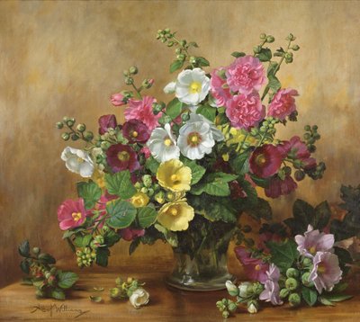 9月下旬のAB257 Hollyhocks 作： Albert Williams