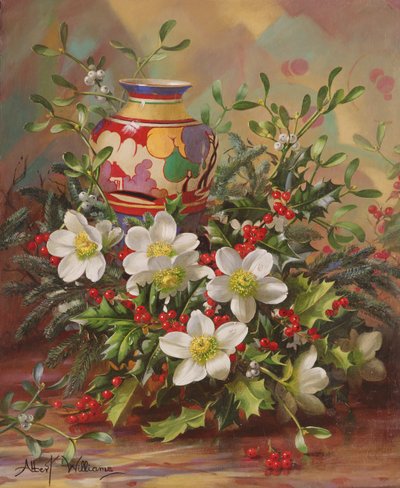 AB882冬の花 作： Albert Williams