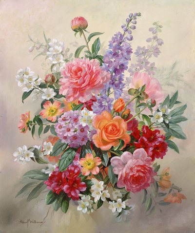 高い夏のブーケ 作： Albert Williams