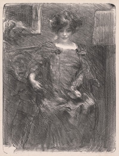 無題（女性） 作： Albert de Belleroche