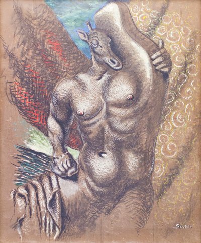 クレタ島 作： Alberto (1891 1952) Savinio