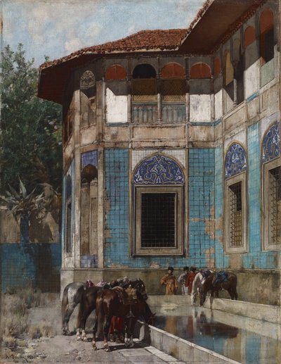 ダマスカス 作： Alberto Pasini