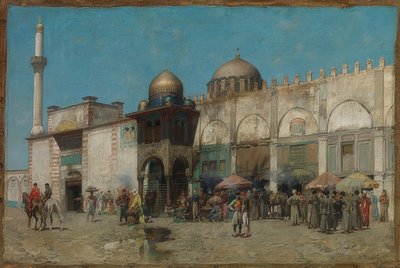 モスク。 1886 作： Alberto Pasini
