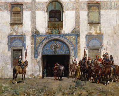 宮殿警備隊、 作： Alberto Pasini