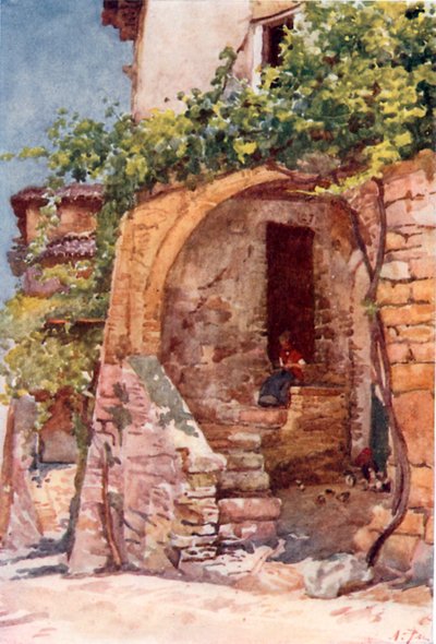 ローマのカンパーニャにある素朴な住居 作： Alberto Pisa