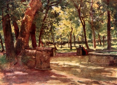 ボルゲーゼ公園内 作： Alberto Pisa