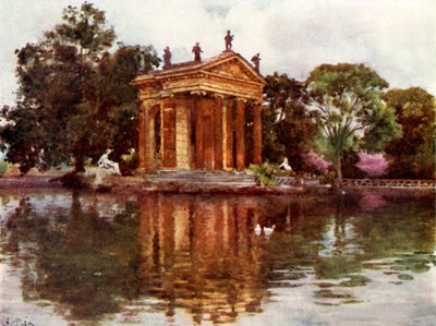 装飾用の水、ボルゲーゼ公園 作： Alberto Pisa