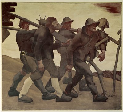  作： Albin Egger-Lienz