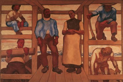 生きている 作： Albin Egger Lienz