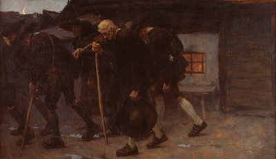 和平合意後 作： Albin Egger Lienz