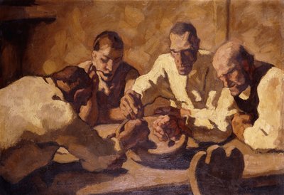食事 作： Albin Egger Lienz