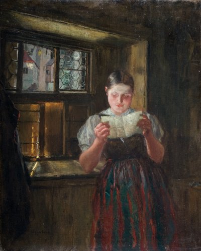 彼によって 作： Albin Egger Lienz