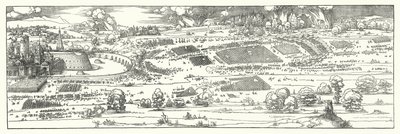 The Siege of a Fortress (e.g. engraving) 作： Albrecht (after) Durer or Duerer