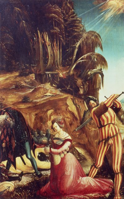 00228聖カタリナの斬首、1505-10年頃 作： Albrecht Altdorfer