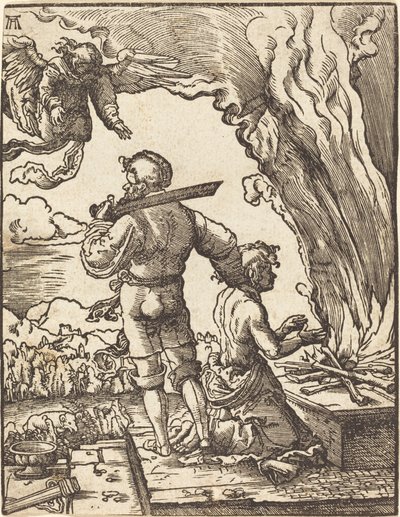 アブラハムの犠牲 作： Albrecht Altdorfer