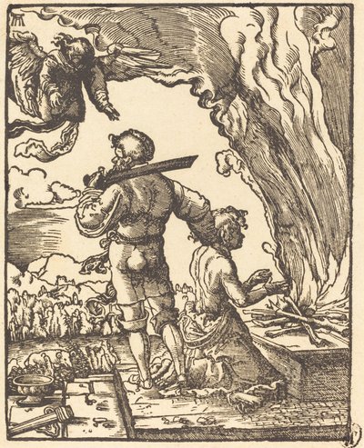 アブラハムの犠牲 作： Albrecht Altdorfer