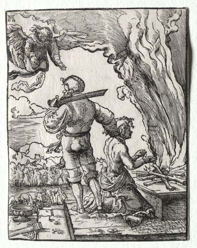 アブラハムの犠牲 作： Albrecht Altdorfer