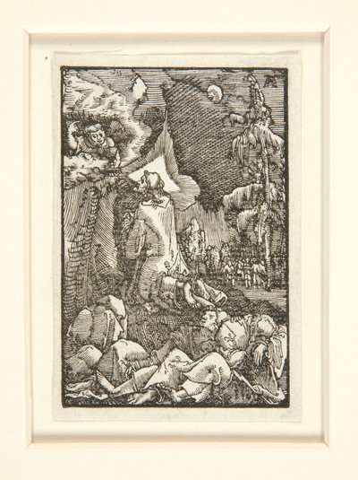 庭での苦しみ、シリーズ「人間の堕落と贖い」より 作： Albrecht Altdorfer
