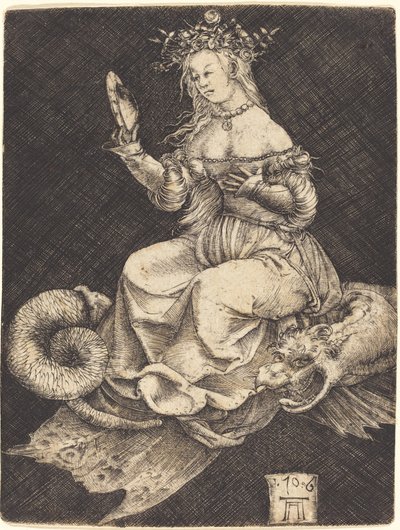 プライドの寓意 作： Albrecht Altdorfer