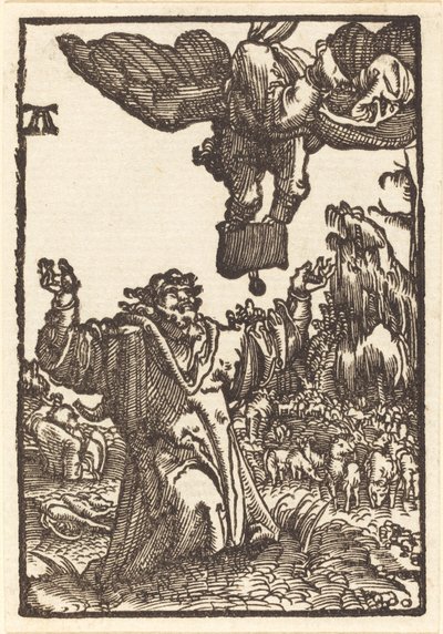 ヨアヒムへの告知 作： Albrecht Altdorfer