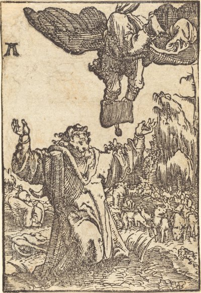 ヨアヒムへの告知 作： Albrecht Altdorfer