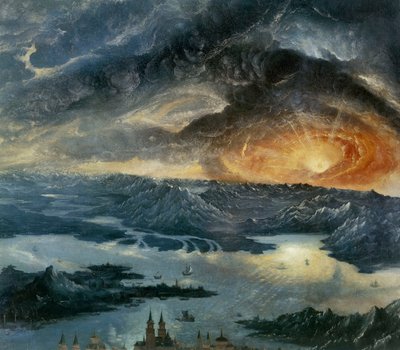 アレキサンダー大王とダリウス3世のイッススの戦い 作： Albrecht Altdorfer