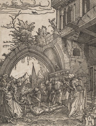 洗礼者ヨハネの斬首、1512 作： Albrecht Altdorfer
