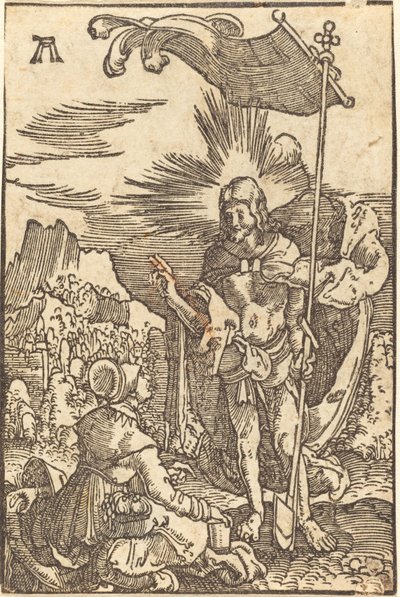 聖マグダレナに現れたキリスト 作： Albrecht Altdorfer