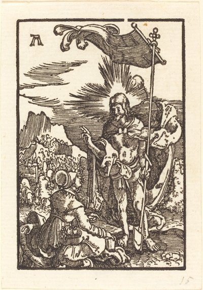 マグダレナに現れたキリスト 作： Albrecht Altdorfer