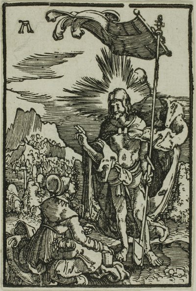 マグダレンに現れるキリスト（『人間の堕落と救済』より 作： Albrecht Altdorfer