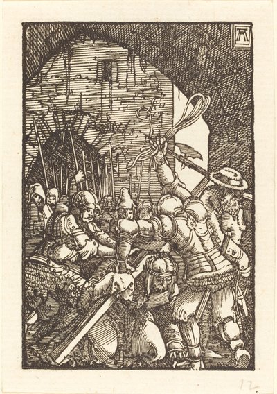 十字架を負うキリスト 作： Albrecht Altdorfer