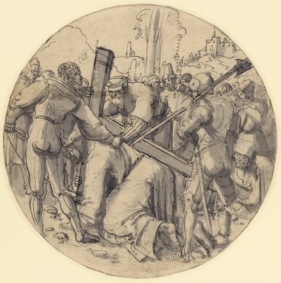 十字架を背負うキリスト 作： Albrecht Altdorfer