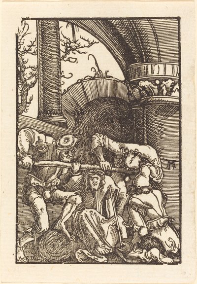 いばらの冠をかぶったキリスト 作： Albrecht Altdorfer