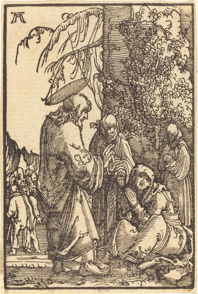 マリアに別れを告げるキリスト 作： Albrecht Altdorfer
